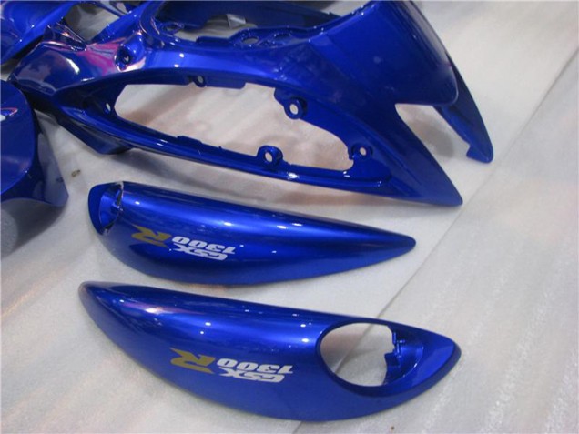 Weiß Blau 2008-2020 Suzuki GSXR 1300 Hayabusa Motorrad Verkleidung
