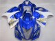 Weiß Blau 2008-2020 Suzuki GSXR 1300 Hayabusa Motorrad Verkleidung