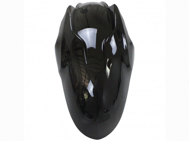 BMW K1200S Motorrad Verkleidung 2005-2010 - Glanzendes Schwarz Matt Schwarz Blau Linie