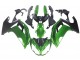 BMW K1200S Motorrad Verkleidung 2005-2010 - Grun Matt Schwarz
