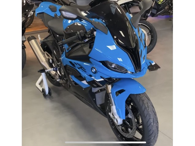 BMW S1000RR Motorrad Verkleidung 2023-2024 - Blau Schwarz