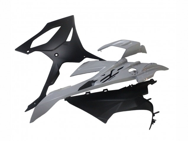 BMW S1000RR Motorrad Verkleidung 2023-2024 - Nardo Grau Matt Schwarz