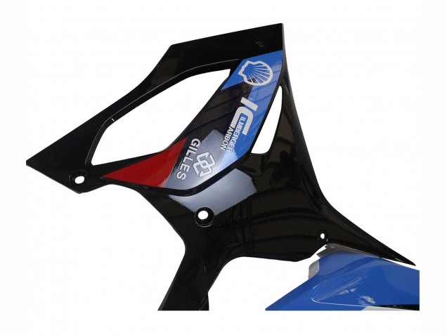 BMW S1000RR Motorrad Verkleidung 2023-2024 - Weiss Blau Rot Matt Schwarz