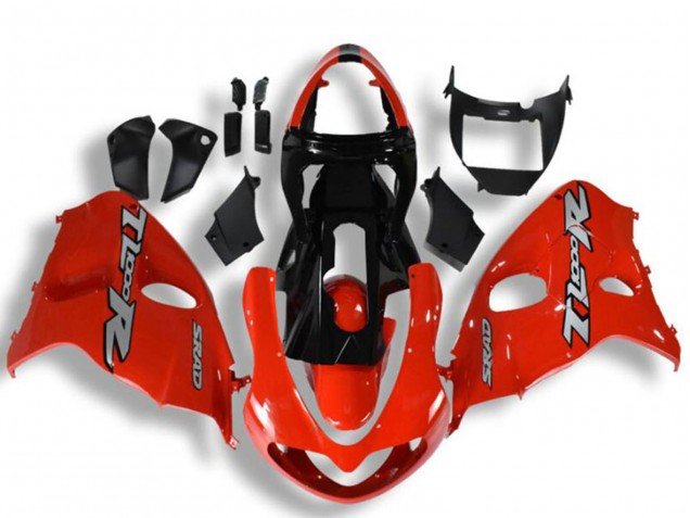 Rot Silber Glänzendes Schwarz 1998-2003 Suzuki TL1000R Motorrad Verkleidung