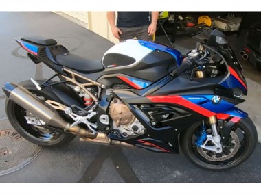 BMW S1000RR Motorrad Verkleidung 2019-2022 - Schwarz Blau Rot