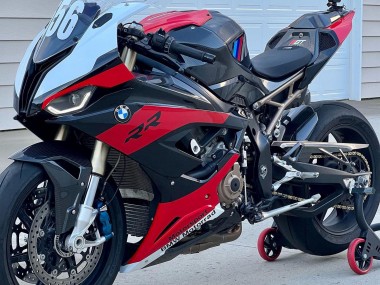 BMW S1000RR Motorrad Verkleidung 2019-2022 - Schwarz Rot Weiss