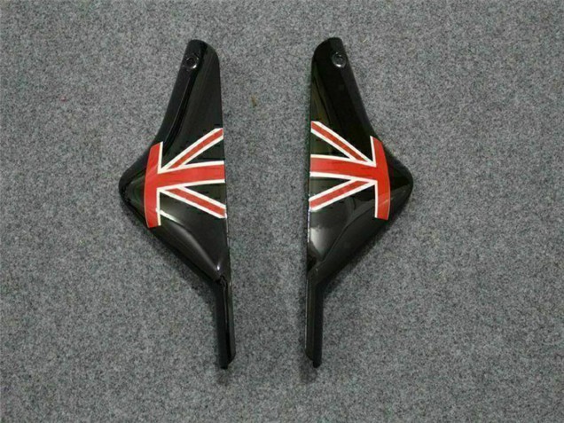 Weiß Rot Gelb Grün Glänzendes Schwarz Stern EuroBet 2000-2002 Kawasaki ZX6R Motorrad Verkleidung