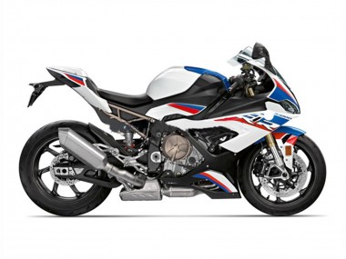 BMW S1000RR Motorrad Verkleidung 2019-2022 - Blau Weiss Rot
