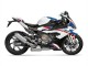 BMW S1000RR Motorrad Verkleidung 2019-2022 - Blau Weiss Rot