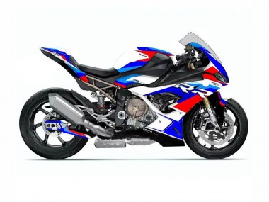 BMW S1000RR Motorrad Verkleidung 2019-2022 - Weiss Schwarz Blau Rot