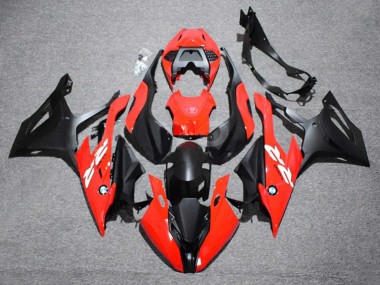 BMW S1000RR Motorrad Verkleidung 2019-2022 - Rot Schwarz