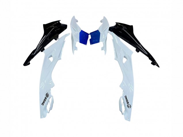 BMW S1000RR Motorrad Verkleidung Kit 2015-2016 - Weiss Blau Glanzendes Schwarz