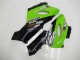 Grün Glänzendes Schwarz Elf 2005-2006 Kawasaki ZX6R Motorrad Verkleidung