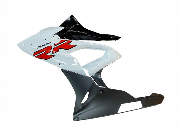 BMW S1000RR Motorrad Verkleidung 2015-2016 - Rot Weiss Glanzendes Schwarz Matt Schwarz
