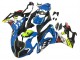 BMW S1000RR Motorrad Verkleidung 2009-2014 - Blau Gelb Rot Schwarz Hai VR 46