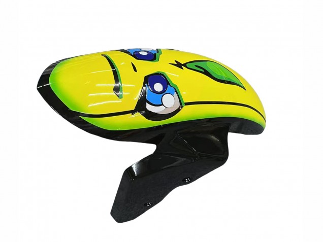 BMW S1000RR Motorrad Verkleidung 2009-2014 - Rot Blau Gelb Hai