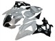 BMW S1000RR Motorrad Verkleidung 2009-2014 - Weiss Glanzendes Schwarz