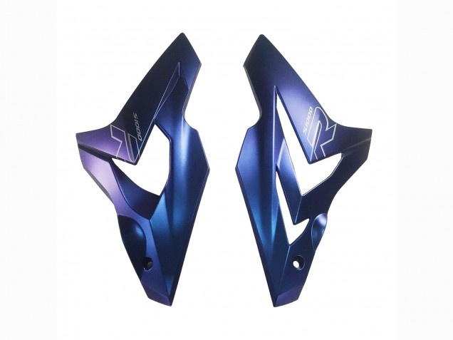 BMW S1000R Motorrad Verkleidung 2014-2016 - Matt Dunkel Blau