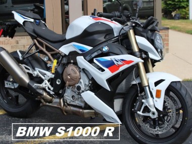 BMW S1000R Motorrad Verkleidung 2021-2025 - Weiss Blau Rot