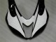Schwarz Weiß 2007-2008 Kawasaki ZX6R Motorrad Verkleidung
