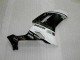 Schwarz Weiß 2007-2008 Kawasaki ZX6R Motorrad Verkleidung
