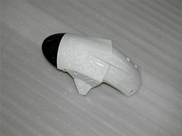 Schwarz Weiß 2007-2008 Kawasaki ZX6R Motorrad Verkleidung