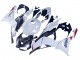 Kawasaki ZX6R Motorrad Verkleidung 2023-2025 - Perl Weiss Schwarz Rot
