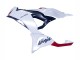Kawasaki ZX6R Motorrad Verkleidung 2023-2025 - Perl Weiss Schwarz Rot