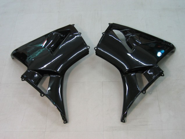 Honda CBR600RR Motorrad Verkleidung 2003-2004 - Glanzendes Schwarz Rot Aufkleber