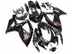 Suzuki GSXR 600 / GSXR 750 Motorrad Verkleidung 2006-2007 - Glanzendes Schwarz Silber Rot