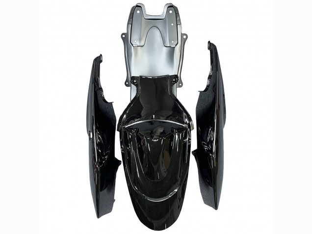 Suzuki GSXR 600 / GSXR 750 Motorrad Verkleidung 2006-2007 - Glanzendes Schwarz Silber Rot