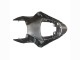 Suzuki GSXR 600 / GSXR 750 Motorrad Verkleidung 2011-2024 - Matt Schwarz Glanzendes Schwarz Weiss Aufkleber