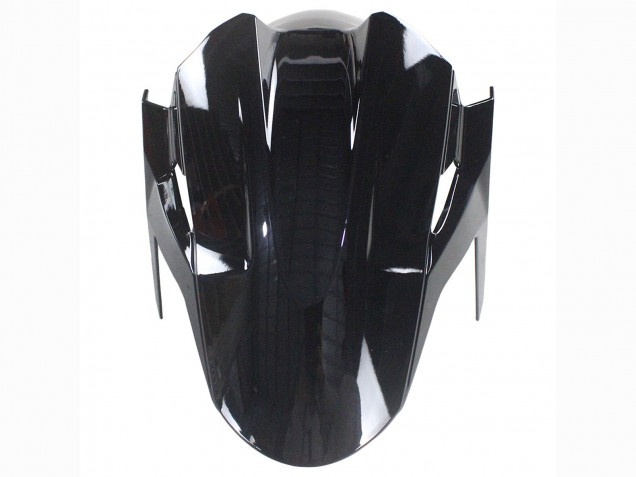 Kawasaki Ninja 400 Motorrad Verkleidung 2018-2024 - Glanzendes Schwarz Matt Schwarz Weiss Aufkleber