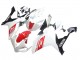 Yamaha YZF 1000 R1 Motorrad Verkleidung 2007-2008 - Weiss Rot Schwarz