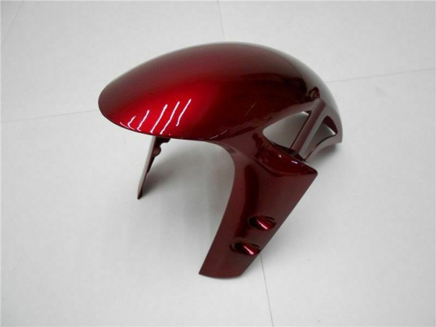 Yamaha YZF 1000 R1 Motorrad Verkleidung 2009-2011 - Rot Matt Schwarz