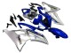Yamaha YZF 600 R6 Motorrad Verkleidung 2008-2016 - Silber Blau
