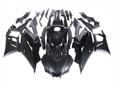 Yamaha YZF R3/R25 Motorrad Verkleidung 2022-2024 - Matt Schwarz