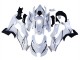 Kawasaki ZX10R Motorrad Verkleidung 2021-2025 - Weiss Schwarz