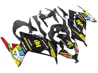 Kawasaki EX300 Motorrad Verkleidung 2013-2024 - Glanzendes Schwarz Gelb Rot Grun Blau Weiss