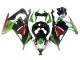 Kawasaki EX300 Motorrad Verkleidung 2013-2024 - Grun Weiss Rot Schwarz Elf