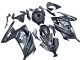 Kawasaki EX300 Motorrad Verkleidung 2013-2024 - Matt Schwarz Weiss Elf Schnee