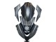 Kawasaki EX300 Motorrad Verkleidung 2013-2024 - Matt Schwarz Weiss Elf Schnee