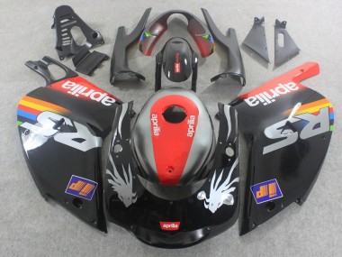 Aprilia RS125 Motorrad Verkleidung 2000-2005 - Schwarz Rot Silber
