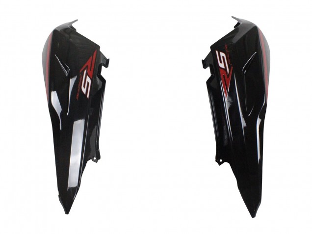 Aprilia RS125 Motorrad Verkleidung 2006-2011 - Glanzendes Schwarz Rot Weiss Aufkleber