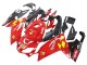 Aprilia RS125 Motorrad Verkleidung 2006-2011 - Rot Weiss Gelb Schwarz