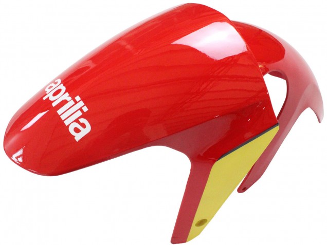 Aprilia RS125 Motorrad Verkleidung 2006-2011 - Rot Weiss Gelb Schwarz