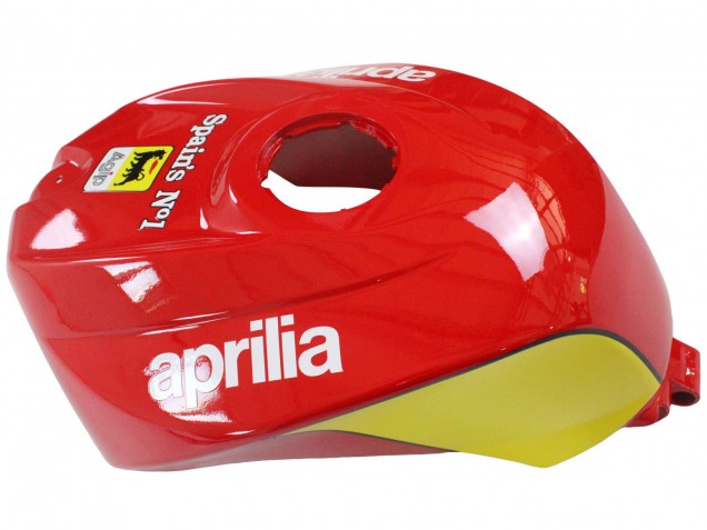 Aprilia RS125 Motorrad Verkleidung 2006-2011 - Rot Weiss Gelb Schwarz