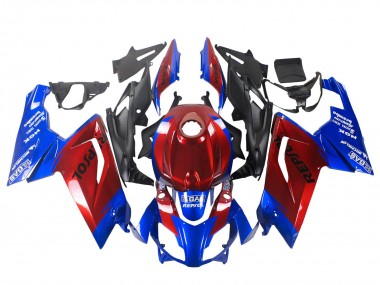 Aprilia RS125 Motorrad Verkleidung 2006-2011 - Blau Rot