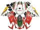 Aprilia RS125 Motorrad Verkleidung 2006-2011 - Weiss Rot Grun