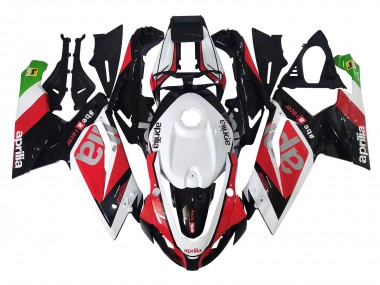 Aprilia RS125 Motorrad Verkleidung 2006-2011 - Weiss Rot Schwarz Grun